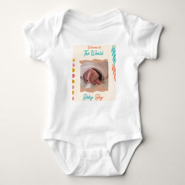 T-Shirt Baby Strampler (Vorderseite)