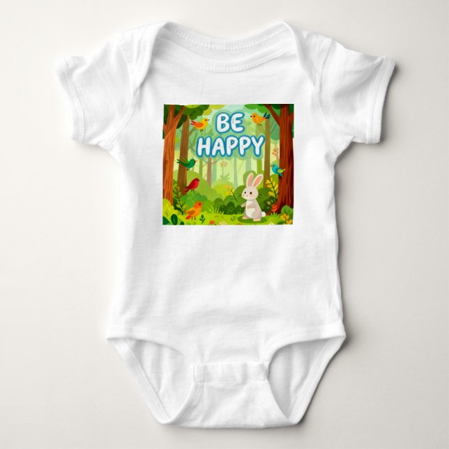 T-Shirt Baby Strampler (Vorderseite)