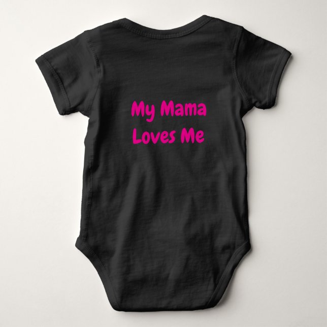 T-Shirt Baby Strampler (Rückseite)