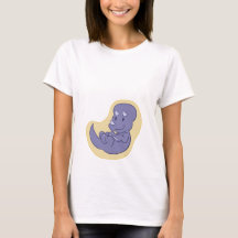 Baby Triceratops Maternité Chemise