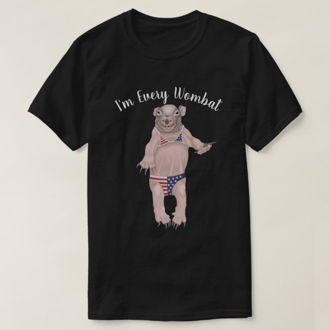 T-shirt Baby Wombat (Design devant)