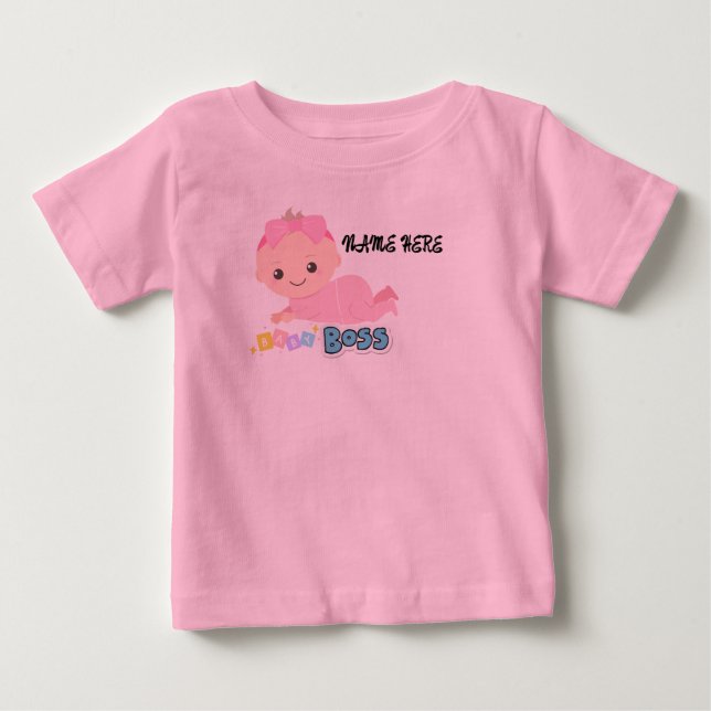 T - Shirt-Babyboss Baby T-shirt (Vorderseite)