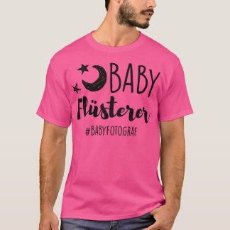 T-shirt Babyfotograf noir