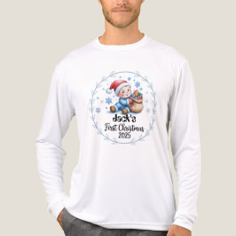 T - Shirt-Baby's First Christmas T - Shirt