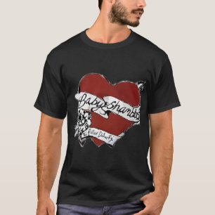 T-shirt Babyshambles Pete Doherty Coeur Tattoo