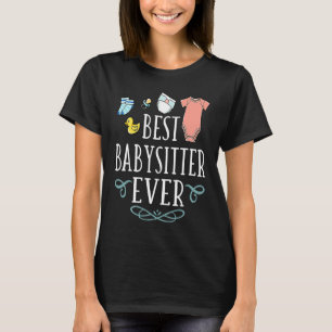 T-shirt Babysitter Garderie Fournisseur Merci de garde d'e
