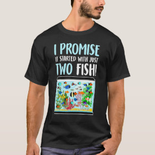 T-shirt Bac à poissons Aquarium Aquarium Poissons d'eau