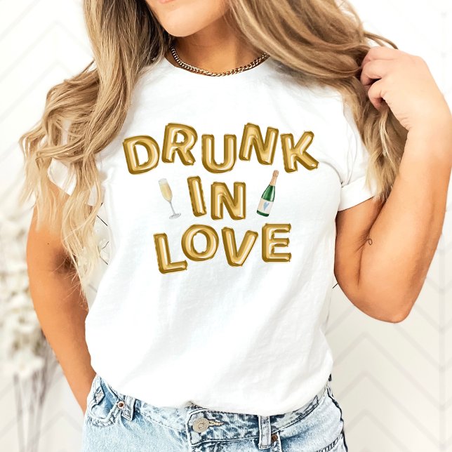 T-shirt Bach & Boozy Bachelorette Drunk In Love (Créateur téléchargé)