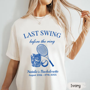 T-shirt Bach Moderne Dernier Balancement Avant Le Tennis D