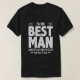 T-shirt Bachelor de la meilleure prison (Design devant)