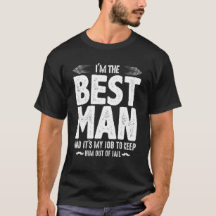 T-shirt Bachelor de la meilleure prison