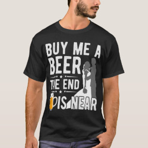 T-shirt Bachelor fêté Mariage bière