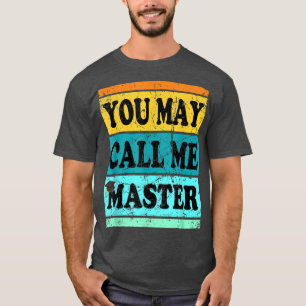 T-shirt Bachelor Masters Diplôme MBA MS MA Call