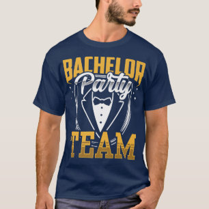 T-shirt Bachelor Party Groom Bride Premium