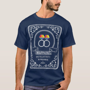 T-shirt BACHELOR Party LGBT Gay pride cadeau mariée T