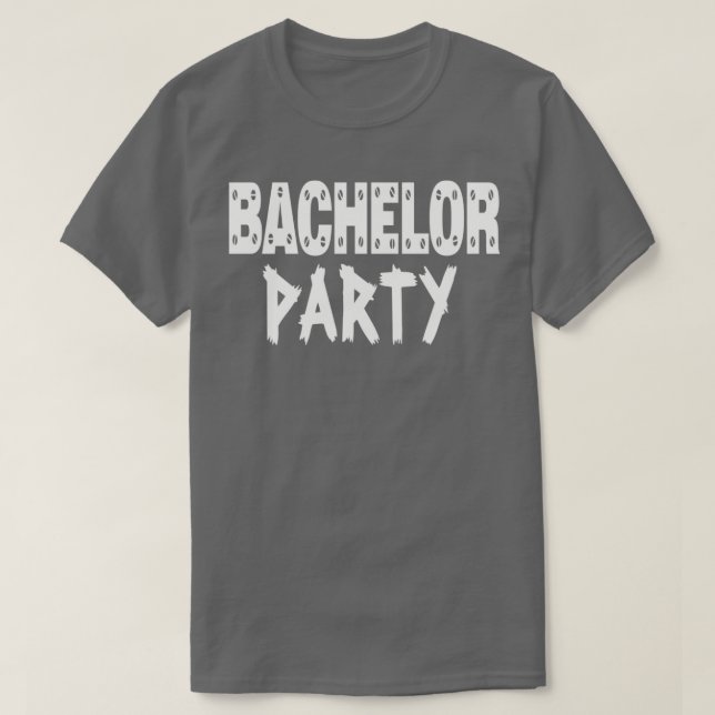T-shirt Bachelor Party Nuit (Design devant)