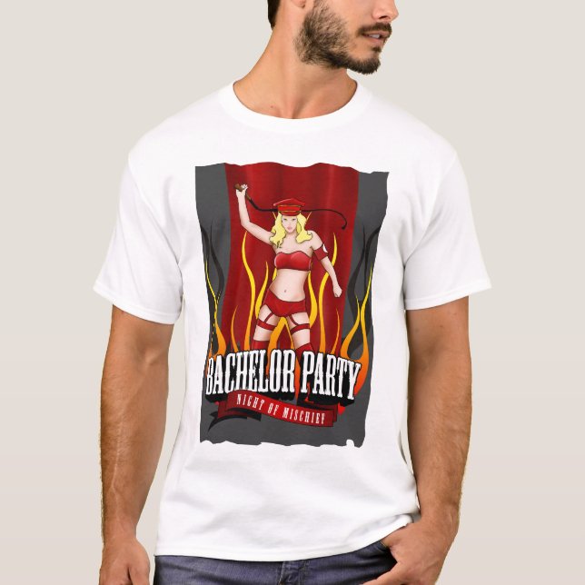 T-shirt Bachelor Party - Nuit du mal (Devant)