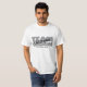 T-shirt Bachelor Party Team Groom Groomsman's Name Grey (Devant entier)