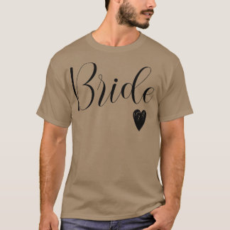 T-shirt Bachelore Mariage de la mariée blanche