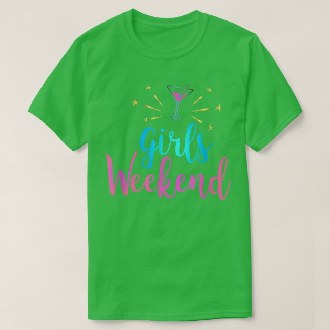 T-shirt Bachelorette Bachelorette Filles Mariées Wee (Design devant)