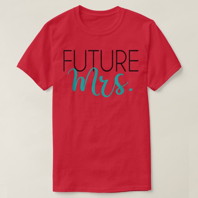 T-shirt Bachelorette Bachelorette Futur Mariée Mignonne Br (Design devant)