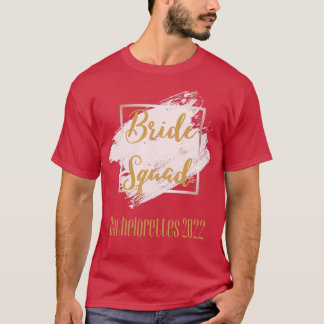 T-shirt Bachelorette de la brigade de mariées 2022
