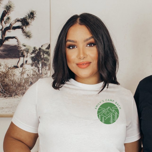 T-shirt Bachelorette de l'équipage de Camp Bach personnali (Créateur téléchargé)