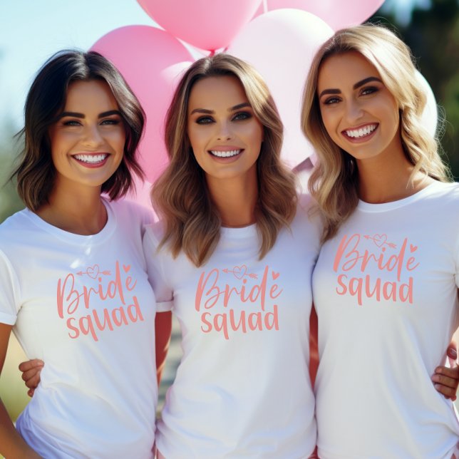 T-shirt Bachelorette de l'équipe de mariées (Bride Squad Bachelorette Shirt)