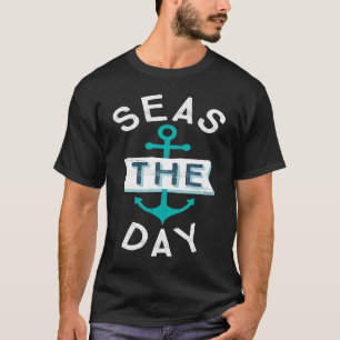 T-shirt Bachelorette Nautique Ancre de voile Seas t