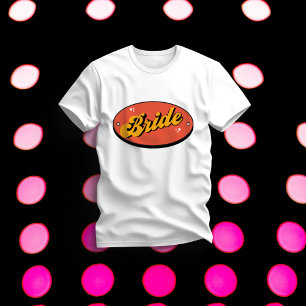 T - Shirt Bachelorette Retro Bride
