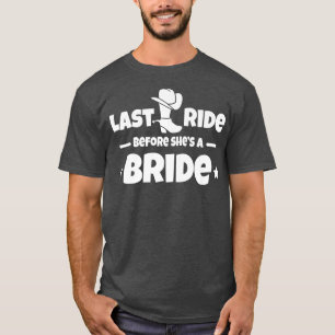 T-shirt Bachelorettes Mariages de campagne humoristique