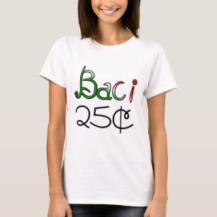 T-shirt Baci (baisers) 25 cents