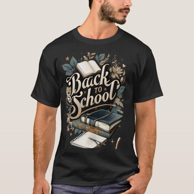 T-shirt Back to school (Devant)