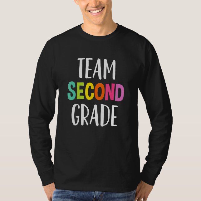 T-shirt Back To School 2nd Grade Teacher 1st Day Of School (Devant)