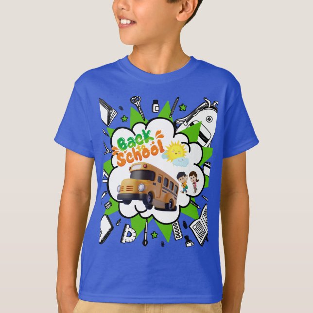 T-shirt Back to school Tsirth (Devant)