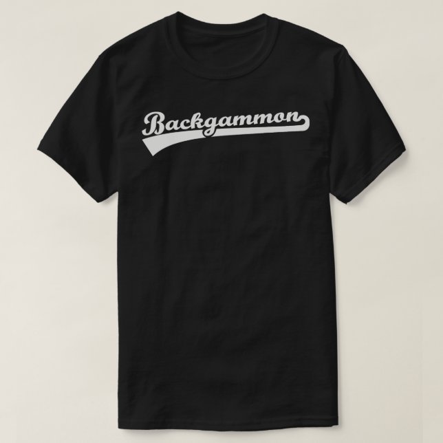 T-shirt Backgammon (Design devant)