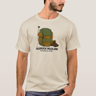 T-shirt Backpack du parc provincial Bluerock Wildland