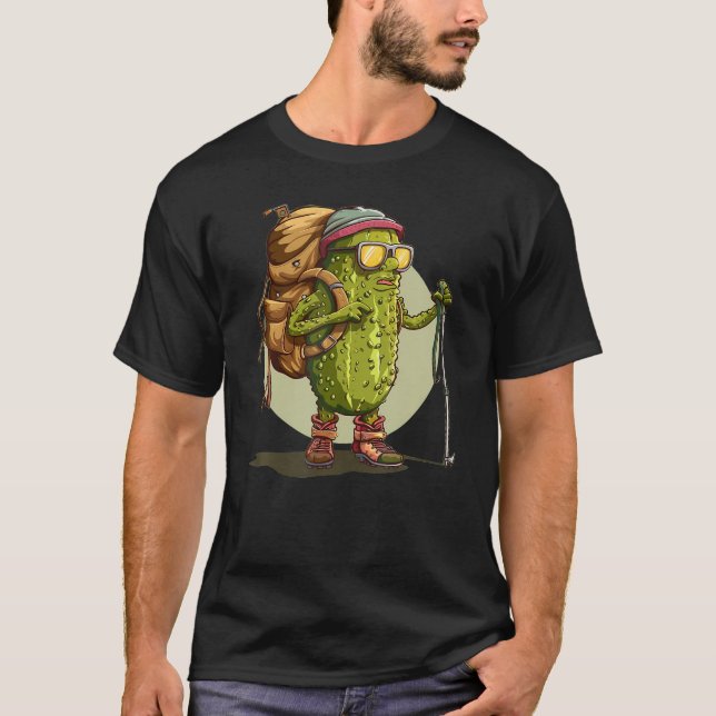 T-shirt Backpacking Pickle With Sunglasses Costume For Tre (Devant)