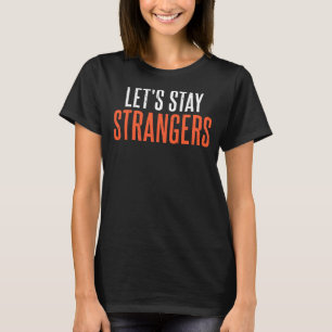 T-shirt Backprint Restons étrangers Restons étrangers