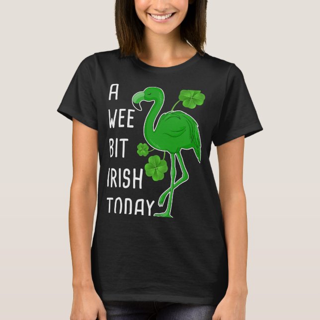 T-shirt Backprint Une semaine un peu irlandaise aujourd'hu (Devant)