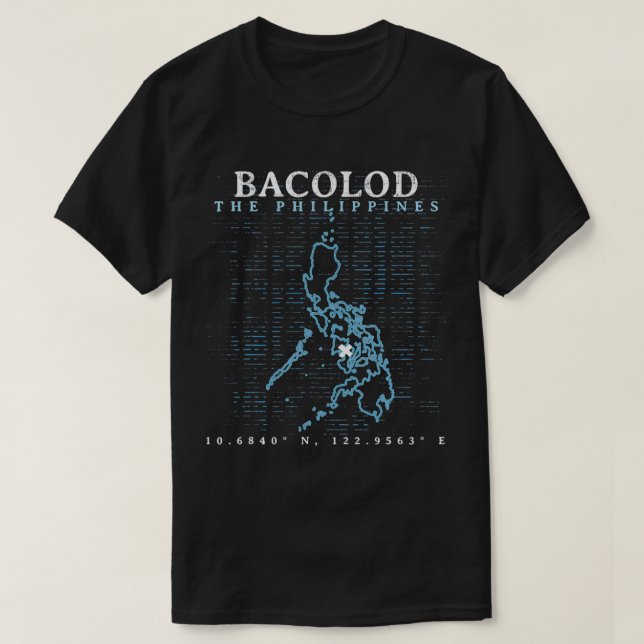T-shirt Bacolod aux Philippines (Design devant)