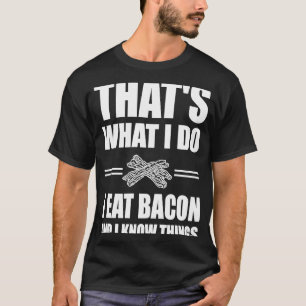 T-shirt Bacon Costume alimentaire de coton