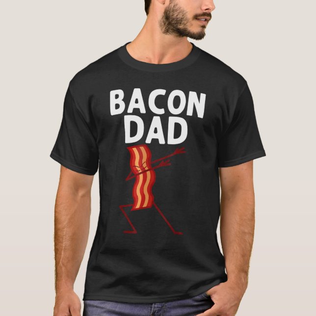 T-shirt Bacon Dabbing Bacon pour Pancetta Bacon Bacon Band (Devant)