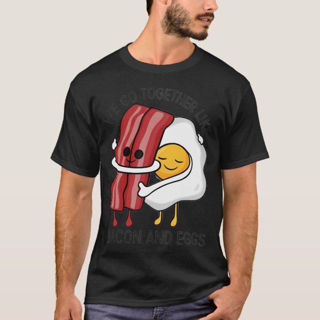 T-shirt Bacon et Œufs (Devant)