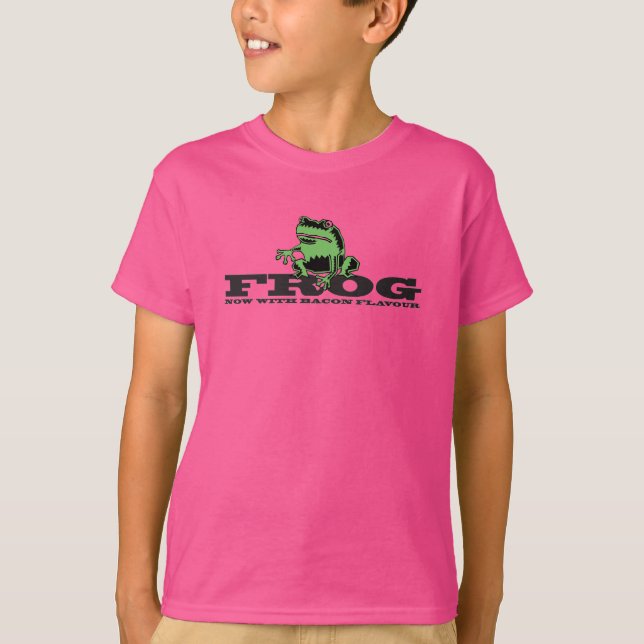 T-shirt Bacon grenouille (Devant)