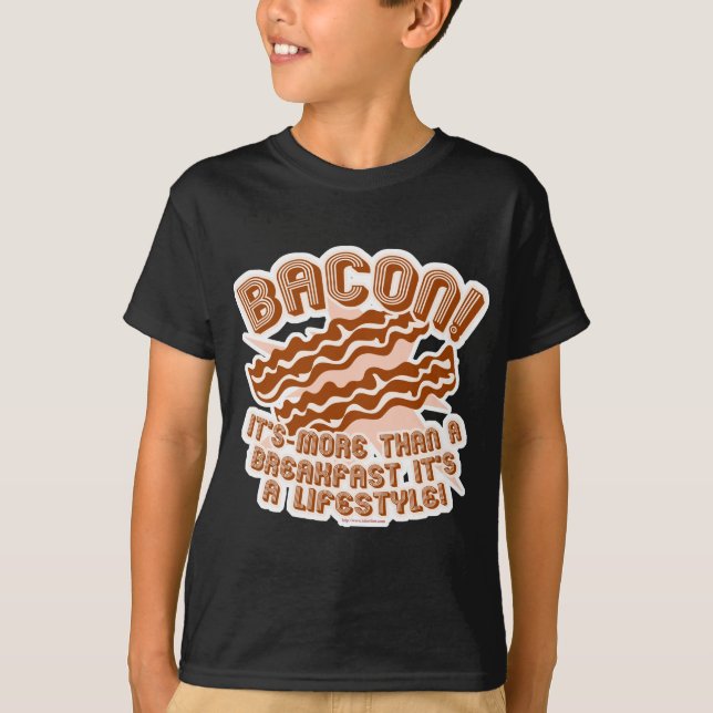 T-shirt Bacon Lifestyle (Devant)