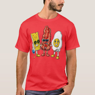 T-shirt Bacon Oeuf Fromage Stoners