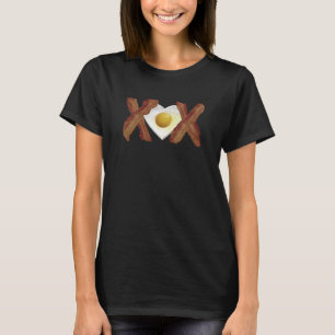 T-shirt Bacon X O X LOVE