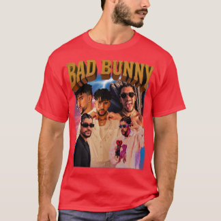 T-shirt Bad Bunny Style Rétro 2