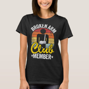 T-shirt Bad Landings Club Membre Broché Main Get Well Brok